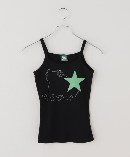 SAGE（セージ）の「SAGE / セイジ FROG STAR cami（キャミソール・レディース・ブラック・SMALL）」の9枚目の写真