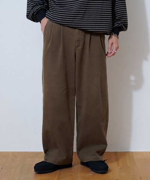 CIAOPANIC TYPY(チャオパニックティピー)の「ハイパーストレッチツイストタックデニム(デニムパンツ・メンズ・ブラウン/インディゴブルー/ブラック・LARGE/MEDIUM/SMALL)」の12枚目の写真
