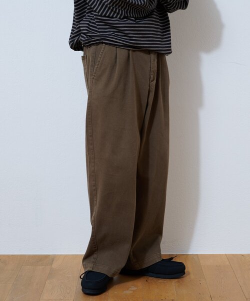 CIAOPANIC TYPY(チャオパニックティピー)の「ハイパーストレッチツイストタックデニム(デニムパンツ・メンズ・ブラウン/インディゴブルー/ブラック・LARGE/MEDIUM/SMALL)」の13枚目の写真