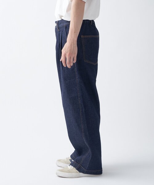 CIAOPANIC TYPY(チャオパニックティピー)の「ハイパーストレッチツイストタックデニム(デニムパンツ・メンズ・ブラウン/インディゴブルー/ブラック・LARGE/MEDIUM/SMALL)」の21枚目の写真