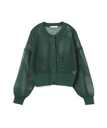MARMARMAR メッシュパターンカーディガン