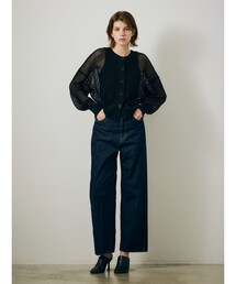 MARMARMAR メッシュパターンカーディガン