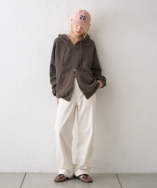 CIAOPANIC TYPY(チャオパニックティピー)の「25ナンバリングキャンパスキャップ(キャップ・レディース・ブラウン/ピンク/グリーン/ベージュ・ONE SIZE)」の21枚目の写真