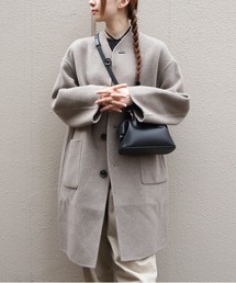 LE GLAZIK | LE GLAZIK/ル グラジック リバーシブルカラーレスコート REVERSIBLE COLLARLESS COAT JL-8982 MFW(ダウンジャケット/コート)