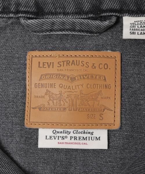 Levi's(リーバイス)の「LEVI’S 90S TRUCKER(デニムジャケット・レディース・ブラック・SMALL)」の7枚目の写真
