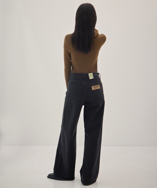 KEY TIMEZ（キータイムズ）の「MARY OBK（デニムパンツ・レディース・ブラック・23/24/25/26/27）」の10枚目の写真
