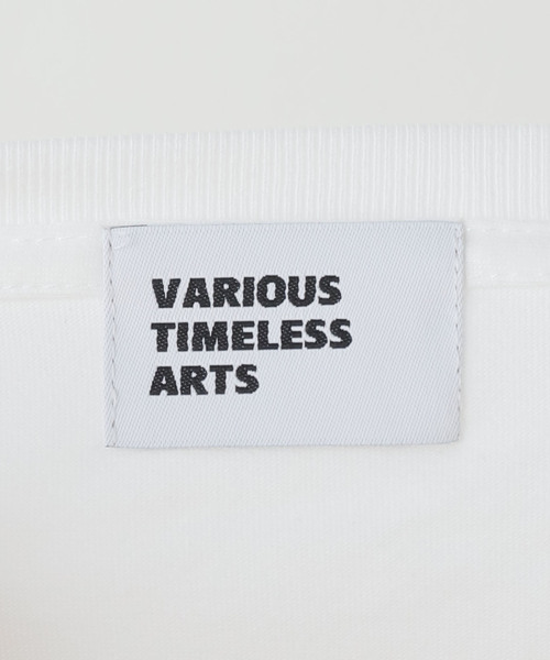 Various Timeless Arts(ヴァリアスタイムレスアーツ)の「Various Timeless Arts/ヴァリアス タイム レス アーツ SLOBE別注 シャーリングTEE(Tシャツ/カットソー・レディース・ホワイト/チャコールグレー/ボルドー・FREE)」の7枚目の写真
