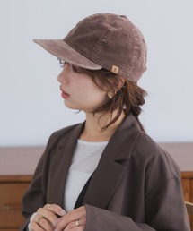 polcadot（ポルカドット）の「CRASHED CURDUROY CAP/クラッシュコーディロイ キャップ（キャップ）」