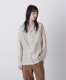 YLEVE（イレーヴ）の「YLEVE   ACETATE CUPRO STRIPE PJ SHIRT（シャツ/ブラウス）」