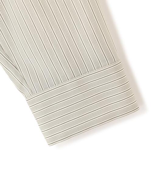 YLEVE(イレーヴ)の「YLEVE / ACETATE CUPRO STRIPE PJ SHIRT(シャツ/ブラウス・レディース・ベージュ・1/0)」の8枚目の写真
