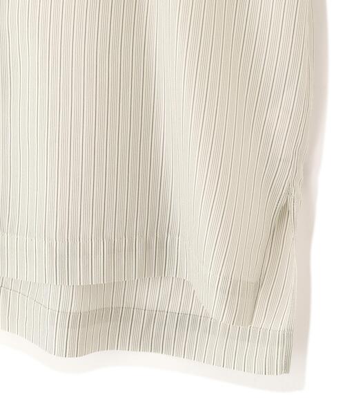 YLEVE(イレーヴ)の「YLEVE / ACETATE CUPRO STRIPE PJ SHIRT(シャツ/ブラウス・レディース・ベージュ・1/0)」の9枚目の写真