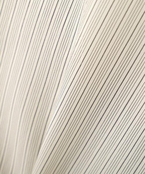 YLEVE(イレーヴ)の「YLEVE / ACETATE CUPRO STRIPE PJ SHIRT(シャツ/ブラウス・レディース・ベージュ・1/0)」の10枚目の写真