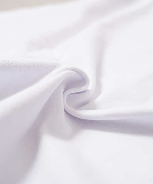N.W.T(エヌダブルティー)の「【N.W.T】7.4oz クロップド L/S Tee / 7.4オンス ヘビーウェイト ボックスシルエット ショート丈 ロンT 綿100%(Tシャツ/カットソー・メンズ・ホワイト/ブラック・M/S/L)」の4枚目の写真