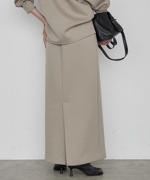 LOUNGEDRESS(ラウンジドレス)の「《2サイズ展開/美シルエット》【JAPAN MADE】ダンボールタイトスカート 秋服(スカート・レディース・モカ/オフホワイト・36/38)」の13枚目の写真