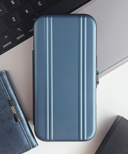 iPhone18Pro ZERO HALLIBURTON Hybrid Shockproof Flip Case 手帳型
