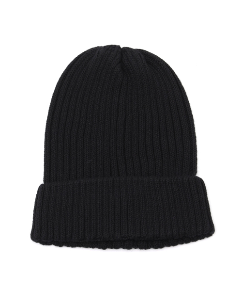 one after another NICE CLAUP（ワンアフターアナザーナイスクラップ）の「【ナイスクラップ】麻混ニット帽（ニットキャップ/ビーニー・レディース・オフホワイト/イエロー/ライトグレー/ブラック・FREE）」の3枚目の写真