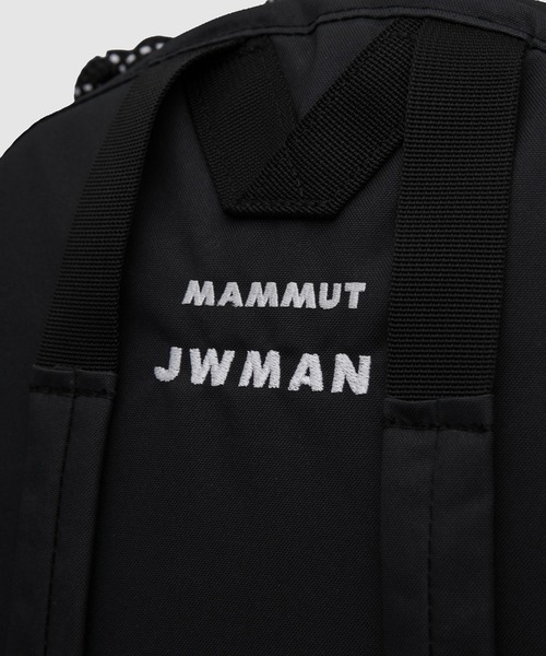 eYe JUNYA WATANABE MAN(アイジュンヤワタナベマン)の「『MAMMUT』W-NAME BACKPACK(バックパック/リュック・メンズ・ブラック・ONE SIZE)」の3枚目の写真