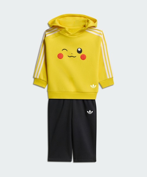 adidas(아디다스)의 「Pokemon 루즈 파커 세트 / 아디다스 오리지널스 adidas Originals(파커)」|옐로우