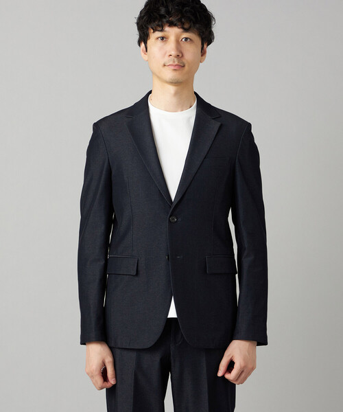 COMME CA MEN（コムサメン）の「【セットアップ対応】デニムライクジャージー シングルテーラードジャケット（その他アウター・メンズ・ダークブラウン/ネイビー・M/L/S）」の15枚目の写真