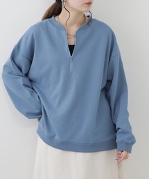 小柄さん裏毛ジップアップPO