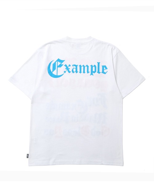 EXAMPLE（エグザンプル）の「EXAMPLE OE WORLDS TEE（Tシャツ/カットソー・メンズ・ホワイト/ブラック・XXL/XL/L）」の5枚目の写真