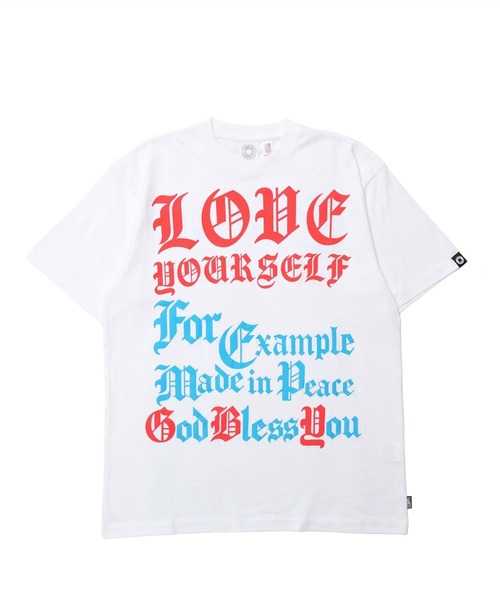 EXAMPLE（エグザンプル）の「EXAMPLE OE WORLDS TEE（Tシャツ/カットソー・メンズ・ホワイト/ブラック・XXL/XL/L）」の3枚目の写真