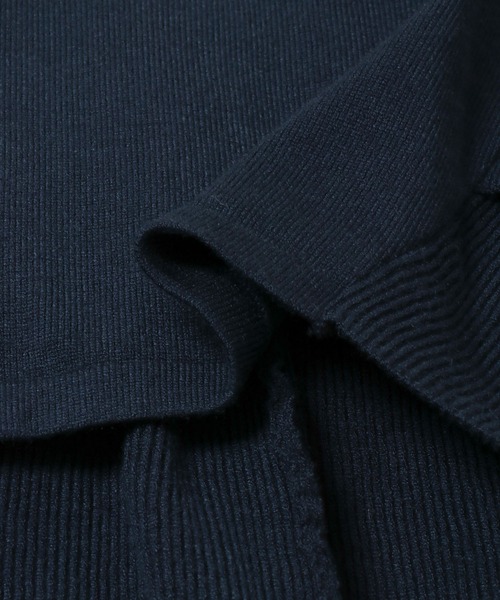 URBAN RESEARCH Sonny Label(アーバンリサーチサニーレーベル)の「『WEB限定』フリルペプラムニットプルオーバー(ニット/セーター・レディース・ネイビー/ブラック/チャコールグレー・FREE)」の13枚目の写真