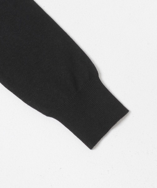 URBAN RESEARCH Sonny Label(アーバンリサーチサニーレーベル)の「『WEB限定』フリルペプラムニットプルオーバー(ニット/セーター・レディース・ネイビー/ブラック/チャコールグレー・FREE)」の15枚目の写真