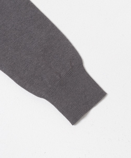 URBAN RESEARCH Sonny Label(アーバンリサーチサニーレーベル)の「『WEB限定』フリルペプラムニットプルオーバー(ニット/セーター・レディース・ネイビー/ブラック/チャコールグレー・FREE)」の4枚目の写真