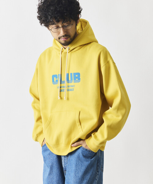 Firsthand(ファーストハンド)の「限定展開 Firsthand / ファーストハンド COLOR HOODIE SWEAT カラー フーディー スウェット パーカー(パーカー・メンズ・レッド/ブルー/マスタード・MEDIUM/LARGE)」の2枚目の写真