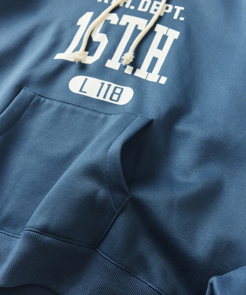 Firsthand(ファーストハンド)の「限定展開 Firsthand / ファーストハンド COLOR HOODIE SWEAT カラー フーディー スウェット パーカー(パーカー・メンズ・レッド/ブルー/マスタード・MEDIUM/LARGE)」の8枚目の写真