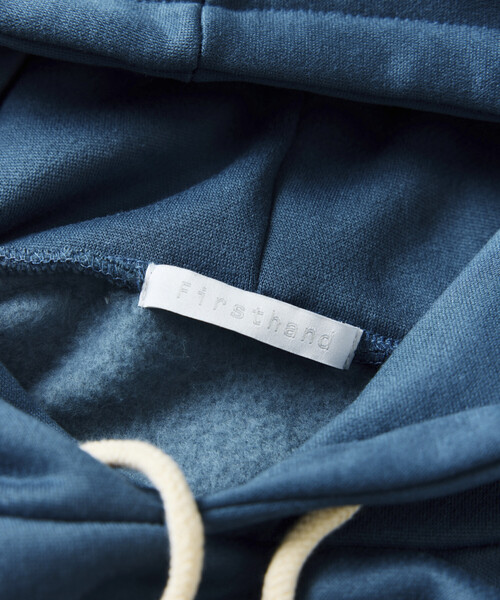 Firsthand(ファーストハンド)の「限定展開 Firsthand / ファーストハンド COLOR HOODIE SWEAT カラー フーディー スウェット パーカー(パーカー・メンズ・レッド/ブルー/マスタード・MEDIUM/LARGE)」の12枚目の写真