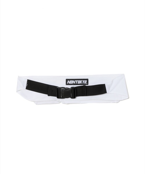 NON TOKYO(ノントーキョー)の「NON TOKYO/ノントーキョー/BELT WAIST BAGベルトウエストBAG(ボディバッグ/ウエストポーチ・レディース・ライトグリーン/ブラック/ホワイト・F)」の9枚目の写真