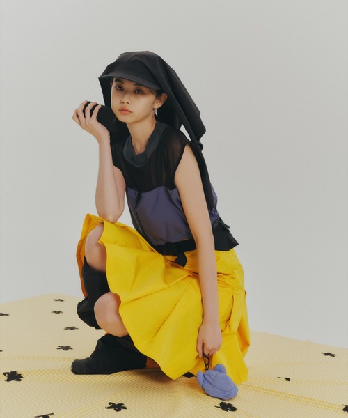 NON TOKYO(ノントーキョー)の「NON TOKYO/ノントーキョー/BELT WAIST BAGベルトウエストBAG(ボディバッグ/ウエストポーチ・レディース・ライトグリーン/ブラック/ホワイト・F)」の11枚目の写真