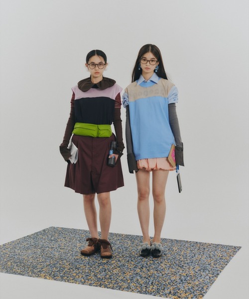 NON TOKYO(ノントーキョー)の「NON TOKYO/ノントーキョー/BELT WAIST BAGベルトウエストBAG(ボディバッグ/ウエストポーチ・レディース・ライトグリーン/ブラック/ホワイト・F)」の16枚目の写真
