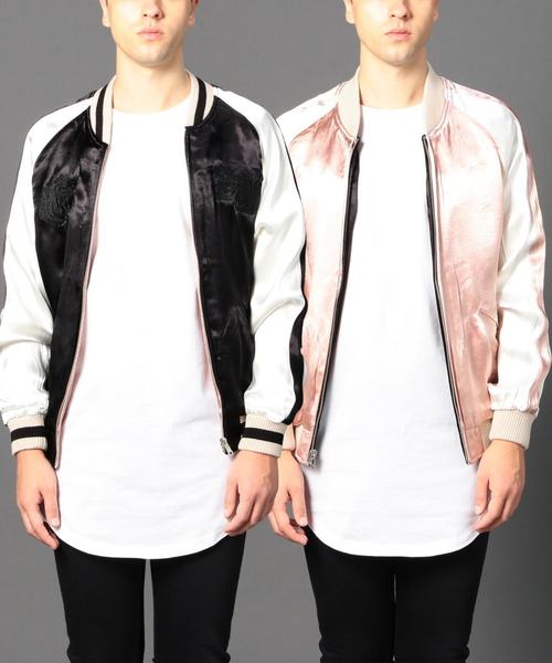 MONKEY TIME（モンキータイム）の「＜monkey time＞ リバーシブル スーベニア ジャケット（ブルゾン・メンズ・ブラック/ベージュ・SMALL/X-LARGE/LARGE/MEDIUM）」の2枚目の写真