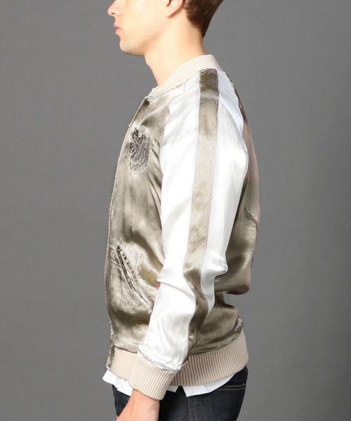 MONKEY TIME（モンキータイム）の「＜monkey time＞ リバーシブル スーベニア ジャケット（ブルゾン・メンズ・ブラック/ベージュ・SMALL/X-LARGE/LARGE/MEDIUM）」の5枚目の写真