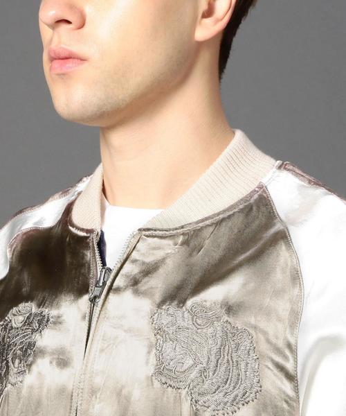 MONKEY TIME（モンキータイム）の「＜monkey time＞ リバーシブル スーベニア ジャケット（ブルゾン・メンズ・ブラック/ベージュ・SMALL/X-LARGE/LARGE/MEDIUM）」の7枚目の写真