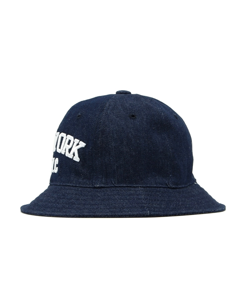 COMECHATTO&CLOSET（カムチャットアンドクロゼット）の「milk&soda NYC BUCKET HAT（ハット・キッズ・ブルー/ホワイト/ブラック・FREE）」の5枚目の写真