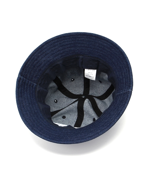 COMECHATTO&CLOSET（カムチャットアンドクロゼット）の「milk&soda NYC BUCKET HAT（ハット・キッズ・ブルー/ホワイト/ブラック・FREE）」の7枚目の写真