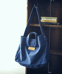 Butler Verner Sails（バトラーヴァーナーセイルス）の「Butler Verner Sails/反応染ポストマンショルダーバッグ/made in Japan(日本製）（ショルダーバッグ）」