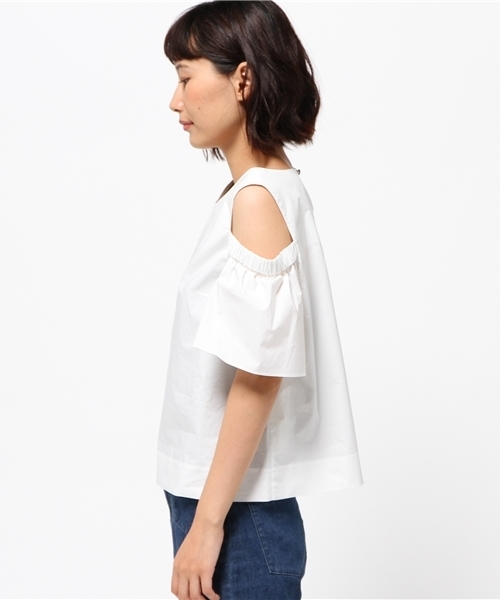 【美品】アルアバイル-allureville-オフショルブラウス 20251013080_6d48cadea00317ff10