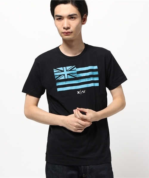 Hurley (ハーレー)の「CLARK WEEK PREMIUM(Tシャツ/カットソー・メンズ・ブラック系その他/ブラック/ホワイト・MEDIUM/X-LARGE/SMALL/LARGE)」の1枚目の写真