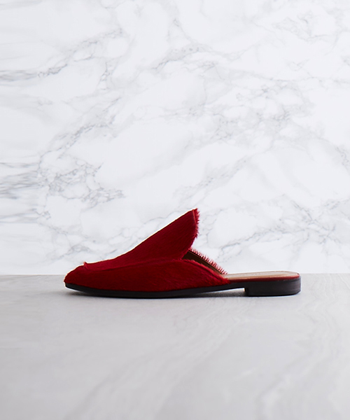 UNITED TOKYO（ユナイテッドトウキョウ）の「ローファバブーシュ（サンダル・レディース・キャメル/ピンク/レッド・2/1/0）」の3枚目の写真