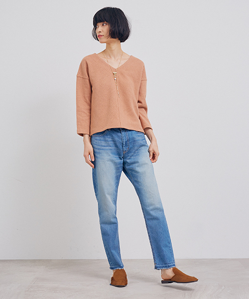 UNITED TOKYO（ユナイテッドトウキョウ）の「ローファバブーシュ（サンダル・レディース・キャメル/ピンク/レッド・2/1/0）」の10枚目の写真