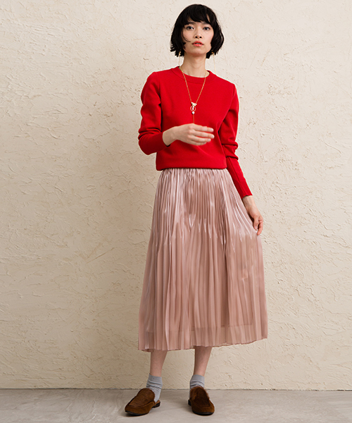 UNITED TOKYO（ユナイテッドトウキョウ）の「ローファバブーシュ（サンダル・レディース・キャメル/ピンク/レッド・2/1/0）」の16枚目の写真