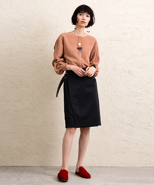 UNITED TOKYO（ユナイテッドトウキョウ）の「ローファバブーシュ（サンダル・レディース・キャメル/ピンク/レッド・2/1/0）」の18枚目の写真