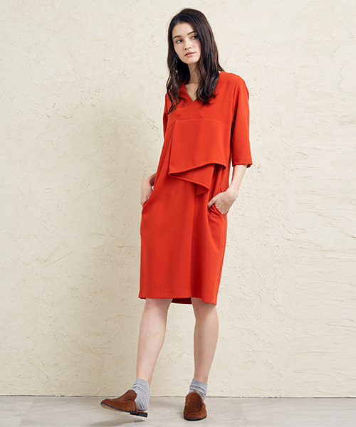 UNITED TOKYO（ユナイテッドトウキョウ）の「ローファバブーシュ（サンダル・レディース・キャメル/ピンク/レッド・2/1/0）」の21枚目の写真