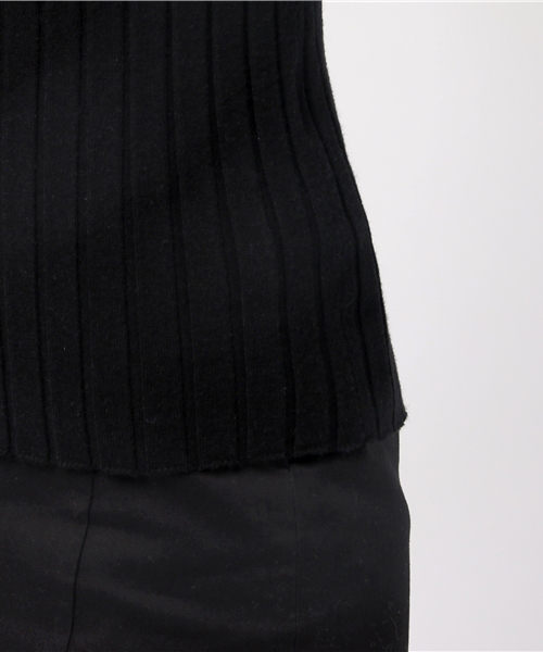 VENCEEXCHANGE（ヴァンスエクスチェンジ）の「リブVネックプルオーバー                 （ニット/セーター・レディース・ピンク/グレー/ブラック/ライトブルー・MEDIUM）」の10枚目の写真