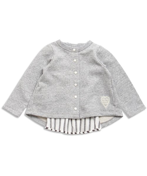 BREEZE（ブリーズ）の「フォーマルカーディガン（カーディガン/ボレロ・キッズ・ネイビー/グレー・140/100/120/110/130/80/90）」の10枚目の写真